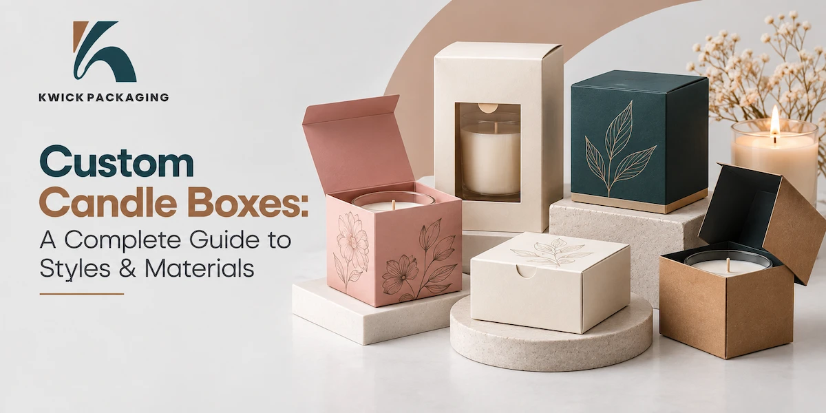 Custom Candle Boxes: A Complete Guide to Styles & Materials